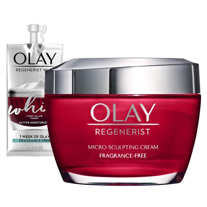 Skin products mature cream face care olay moisturizer micro sculpting regenerist